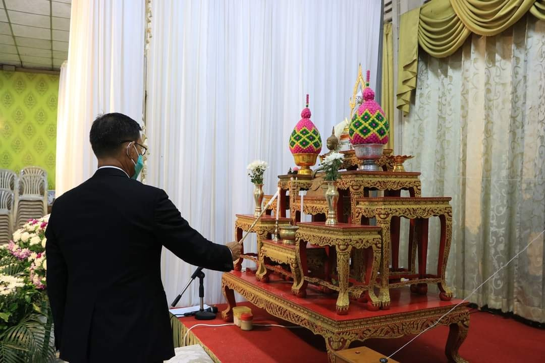 ร่วมพิธีบำเพ็ญกุศลศพ คุณพ่อฉลาด สมบุญ อายุ ๗๓ ปี รูปภาพ 1