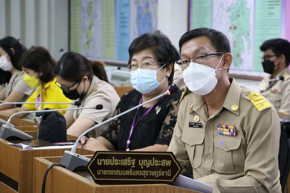 ประชุมผ่านระบบ ZOOM ร่วมกับ TDRI จัดการทรัพยากรในชุมชน รูปภาพ 1