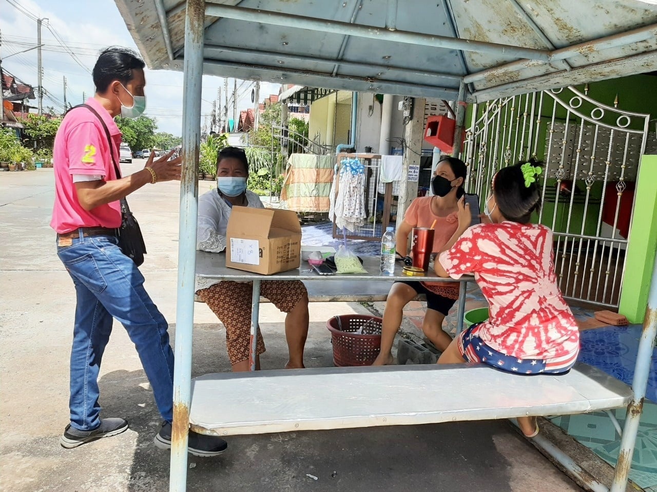 ลงพื้นที่ตรวจสอบปัญหาการทิ้งขยะในหมู่บ้านโพหวาย ตลาดล่าง ๒๖ รูปภาพ 1