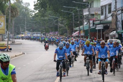 ประมวลภาพบรรยากาศปั่นจักรยานครบรอบ 80 ปี มูลนิธิช่วยคนตาบอด Image 1