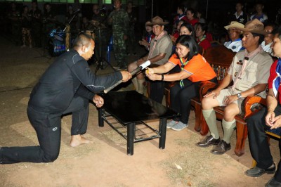 รอบกองไฟของลูกเสือ เนตรนารีและยุวกาชาด ของโรงเรียนเทศบาล๓ Image 1