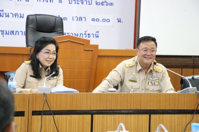 ประชุมคณะผู้บริหารเทศบาลนครสุราษฎร์ธานี ครั้งที่ ๗/๒๕๖๓ Image 1