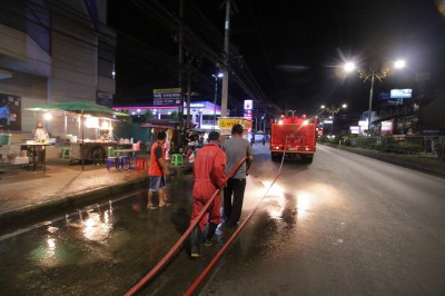 เเผนการล้างถนนในเขตเทศบาลนครสุราษฎร์ธานี Image 1