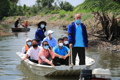 ติดตามความคืบหน้าของโครงการขุดลอกคลองบางกุ้ง รูปภาพ 1